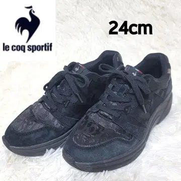르꼬끄 스포르티브 스니커즈 경량 24cm 블랙