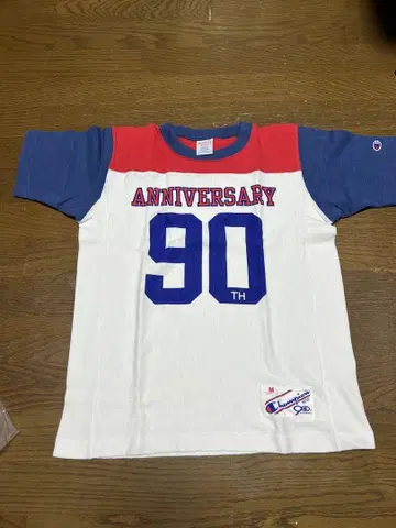 미사용 새상품 챔피온 리버스 위브 90주년 기념 티셔츠 M 사이즈