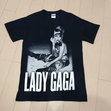 레어 레이디 가가 Lady gaga 2012 투어 티셔츠 양면 프린트
