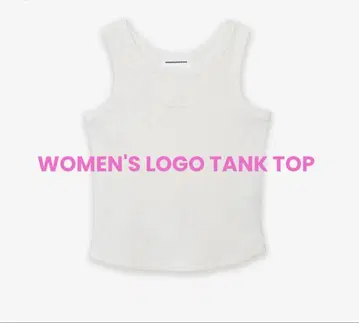 이와타 타카노리 GODONLYKNOWS 여성 LOGO TANK TOP