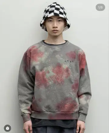 바루 오리지널 타이다이 패턴 맨투맨 L