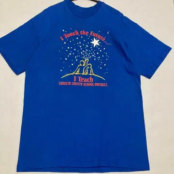 90s Hanes 헤인즈 I Touch The Future 티셔츠
