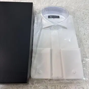 새상품 MARQUIS 포멀 셔츠 신랑 윙카라 셔츠 M
