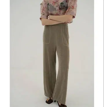 클라네 BRIGHT JERSEY PANTS