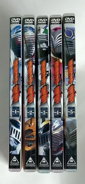 가면라이더 류우키 Vol.1~5 [DVD]