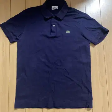 LACOSTE 네이비 피케 셔츠 사이즈 4
