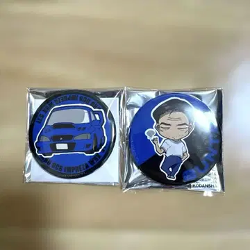 후지와라 분타 캔뱃지 세트