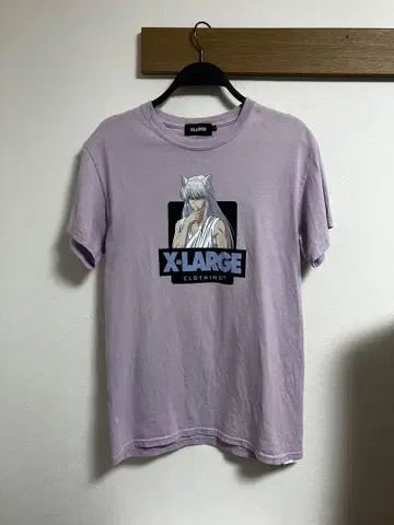 XLARGE 유유백서 쿠라마 티셔츠 S 라벤더