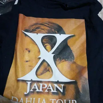 XJAPAN DAHLIA TOUR 티셔츠(긴팔)