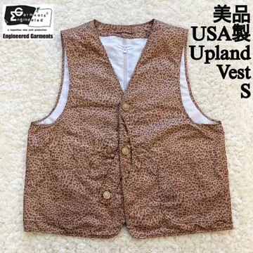새상품급 USA UplandVest 레오파드 S 엔지니어드 가먼츠 베스트