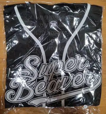 SUPER BEAVER 베이스볼 셔츠 블랙 L 비버 NOiD