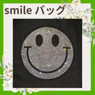 스마일 토트백