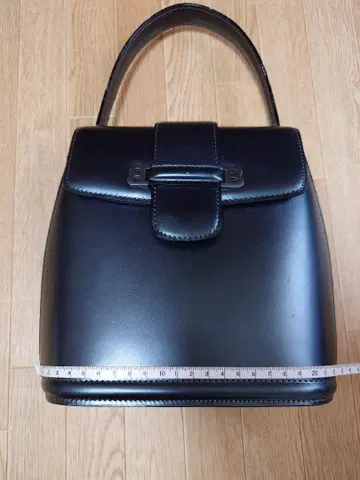 BALLY 발리 B 로고 핸드백 포멀 블랙