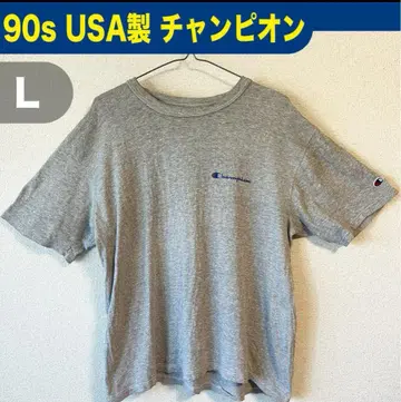 Champion 챔피온 90s USA 빈티지 반팔 티셔츠 L