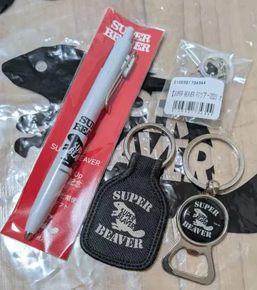 SUPER BEAVER 세트 볼펜 엄브렐라 마커 키링