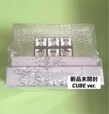 WayV 웨이션V [ BIG BANDS ] CUBE Ver. 앨범 미개봉