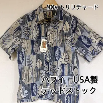 데드스탁 Tori Richard 반팔 셔츠 90년대 하와이 USA산