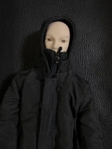 가동식 커스텀 인형 블랙 점프수트