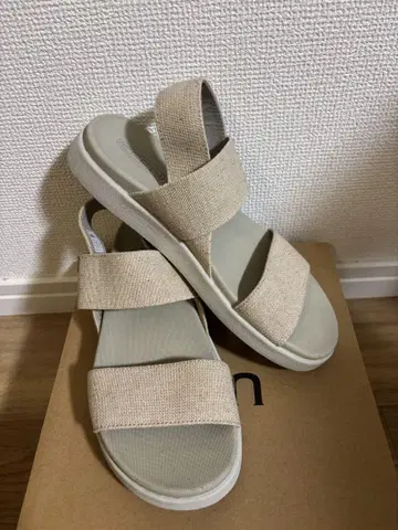 KEEN / ELLE BACKSTRAP 내추럴 헴프 샌들