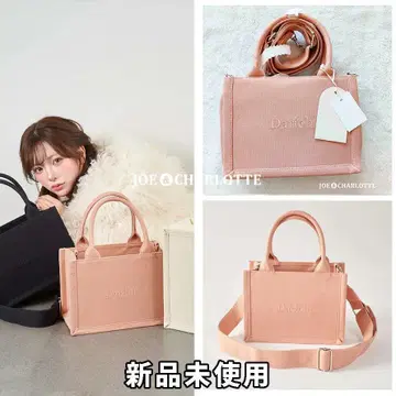 다리치 darich 로고 숄더 미니 토트백 PNK 핑크