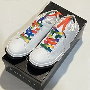 새상품 까스텔바작 레인보우 스니커즈 24.5cm