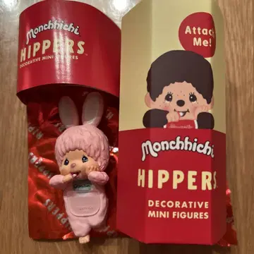 HIPPERS Monchhichi 몬치치 히퍼스 치무탄 핑크