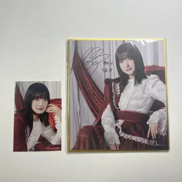 사쿠라자카46 사쿠코레 C상 참여상 사인 포함 미니 색지 FC
