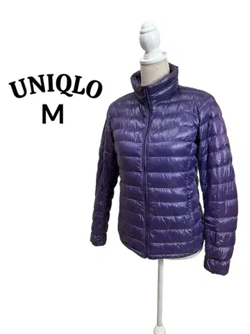 UNIQLO M 퍼플 울트라 라이트 다운 자켓
