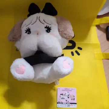 mikko characters BLACK RIBBON BIG 봉제인형