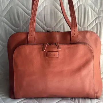 새상품급 세탁 가능 RADLEY 천연 가죽 핸드백 비즈니스 토트 미니 백