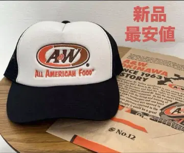 A&W 메쉬 캡 블랙 기무라 타쿠야 착용 오모씨 채널 야마다 렌
