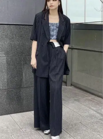 BACK CURTAIN OPEN HS JACKET & PANTS 세트