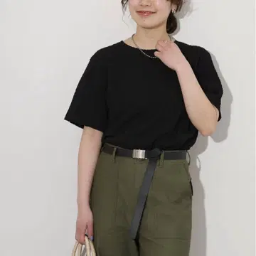 포코 자카드 티셔츠 미사용 새상품 택 포함