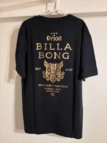BILLA BONG 오리온 맥주 티셔츠 XL 사이즈