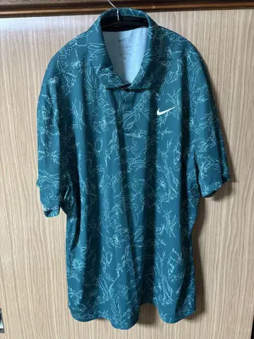 나이키 골프 드라이 핏 셔츠 그린 XL