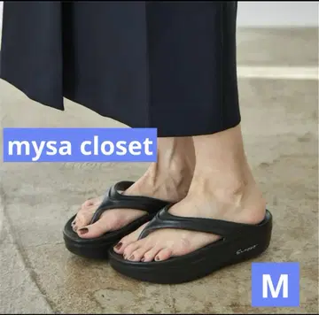 mysacloset 샌들 M 사이즈 블랙