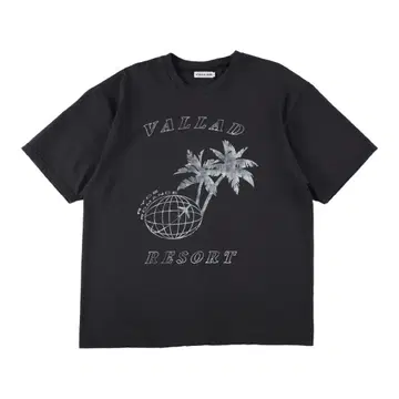 VALLAD RESORT TEE 발라드 티셔츠 블랙