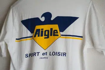 올드 AIGLE 티셔츠 70~80년대 AIGLE 쇼난 서프 샵