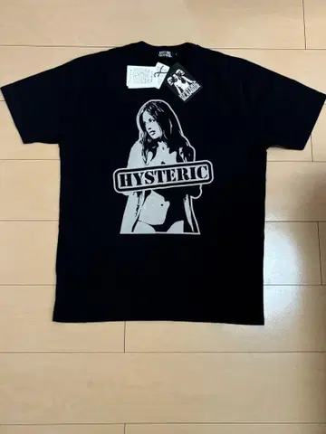 [미사용] HYSTERIC GLAMOUR 블랙 티셔츠 L 사이즈 히스