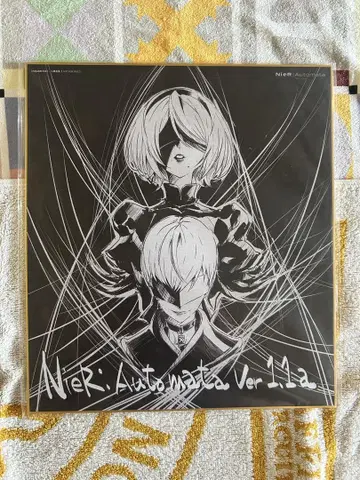 NieR: Automata Blu-ray/DVD BOX 혜택 색지