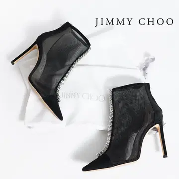 357y*새상품급 지미추 JIMMY CHOO 비쥬 메쉬 부츠