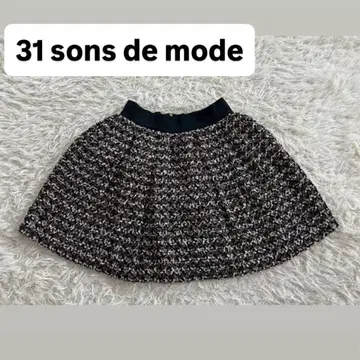31 Sons de mode (트란테안 손 드 모드) 미니 플레어 스커트