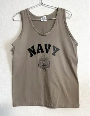 미군 NAVY 언더셔츠 탱크탑 밀리터리 서플러스 M
