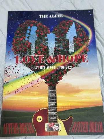 THE ALFEE LOVE&HOPE 2020-2021 투어 팜플렛