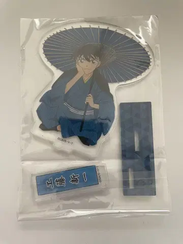 명탐정 코난 쿠도 신이치 아크릴 스탠드 기모노 세가 럭키 쿠지