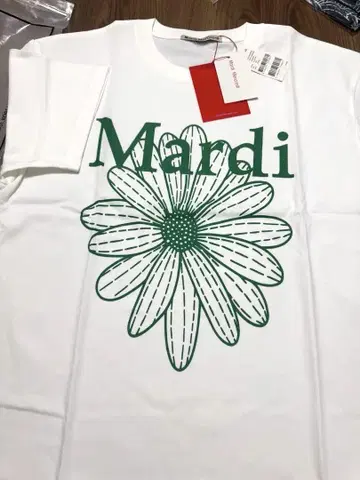 새상품 마르디메크르디 Mardi Mercredi 꽃무늬 프린트 티셔츠