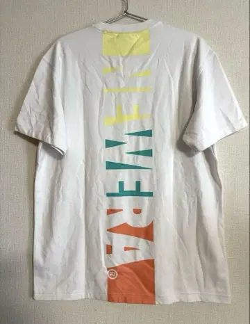 NEW ERA 뉴에라 백 프린트 빅 로고 티셔츠 L