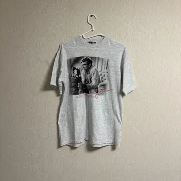 90s James Dean 프린트 티셔츠 그레이