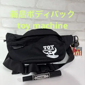 새상품 TOY MACHINE 바디백 블랙