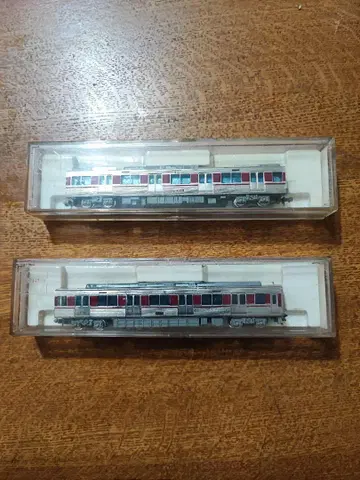 긴테츠 3000계 N 게이지 철도 모형 2량 세트 정크